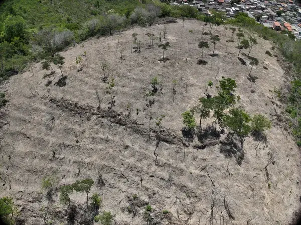 Degraded terrain aerial view - MORFO Ri