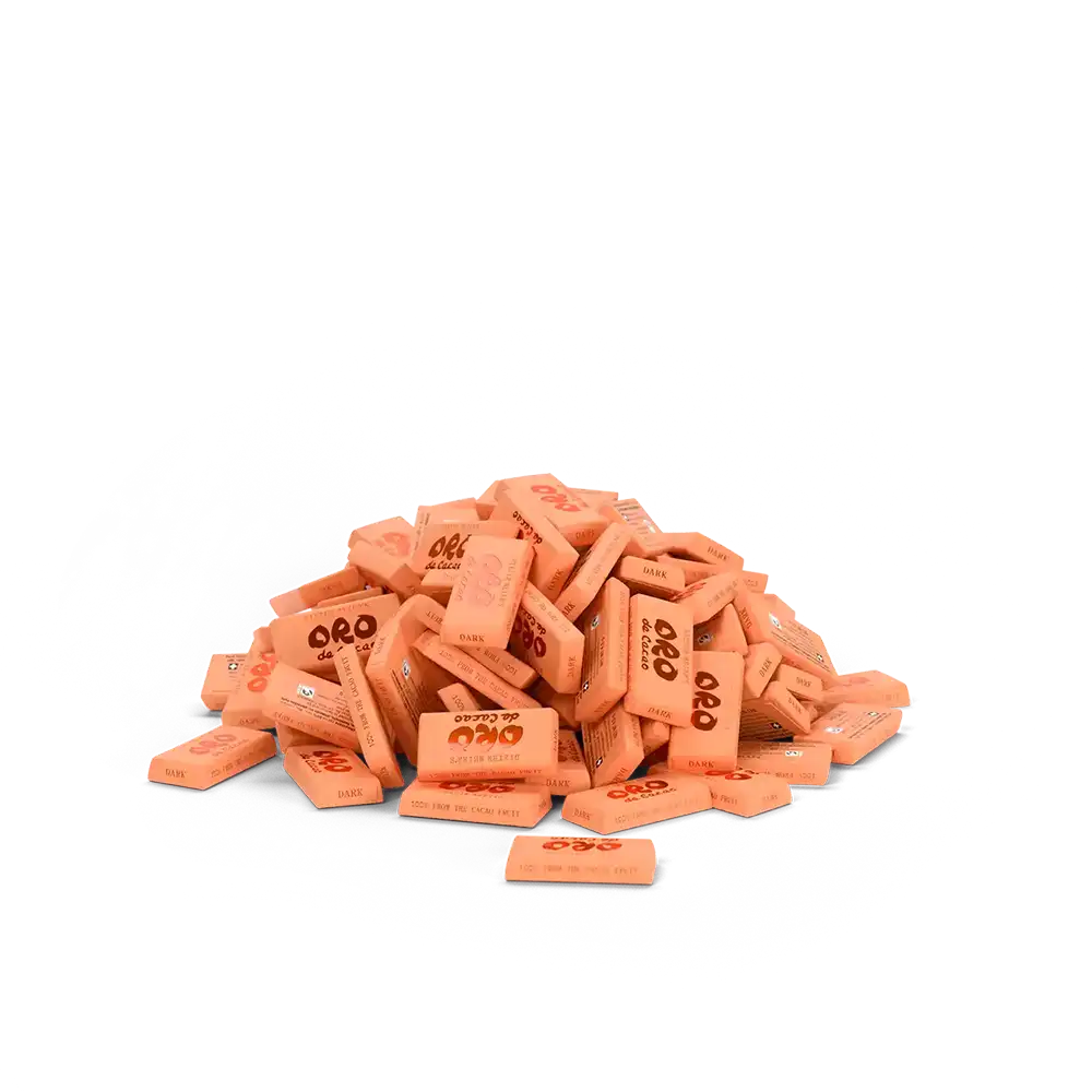 Napolitains 100% Cacao Fruit Peru 80%
