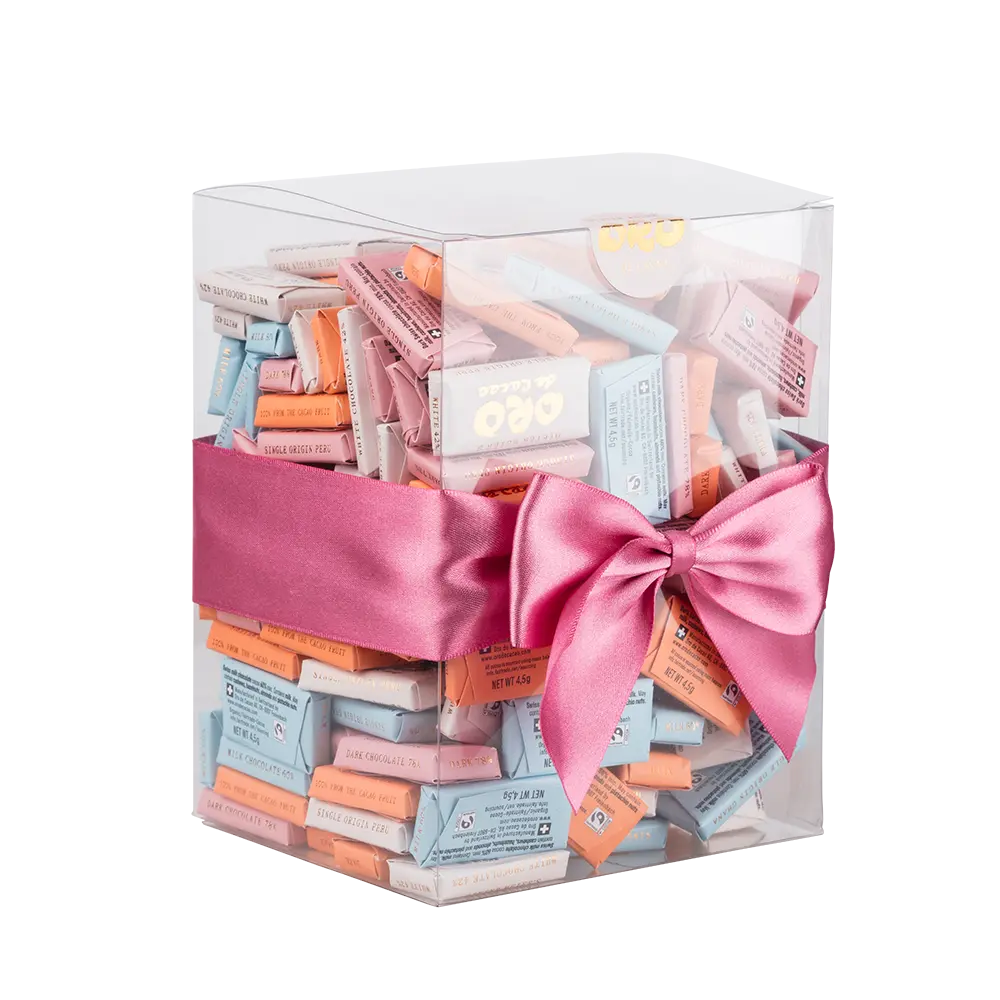 Transparente Box mit 200 assortierten Napolitains