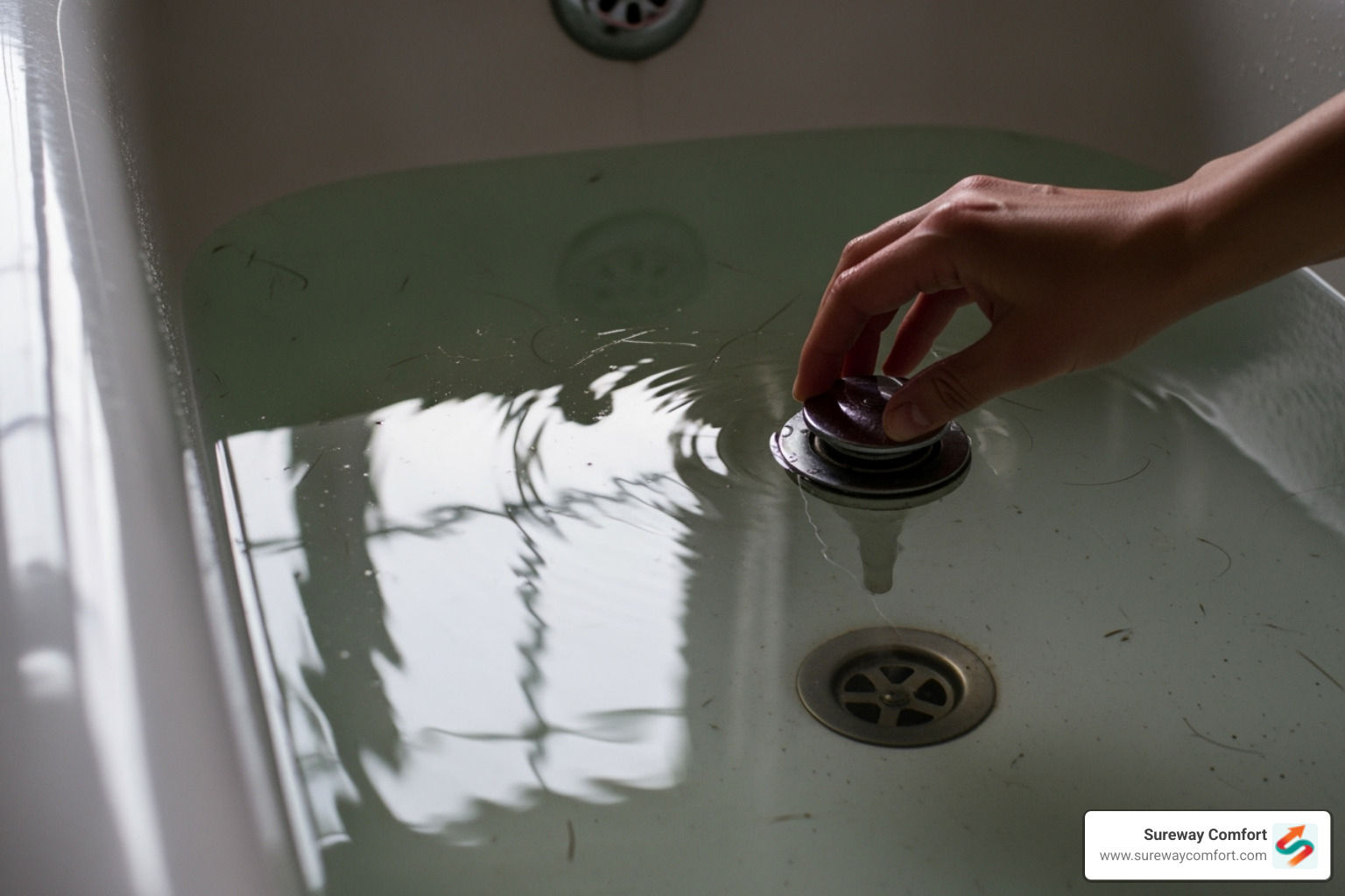 frustratingly slow-draining bathtub - reliable drain service