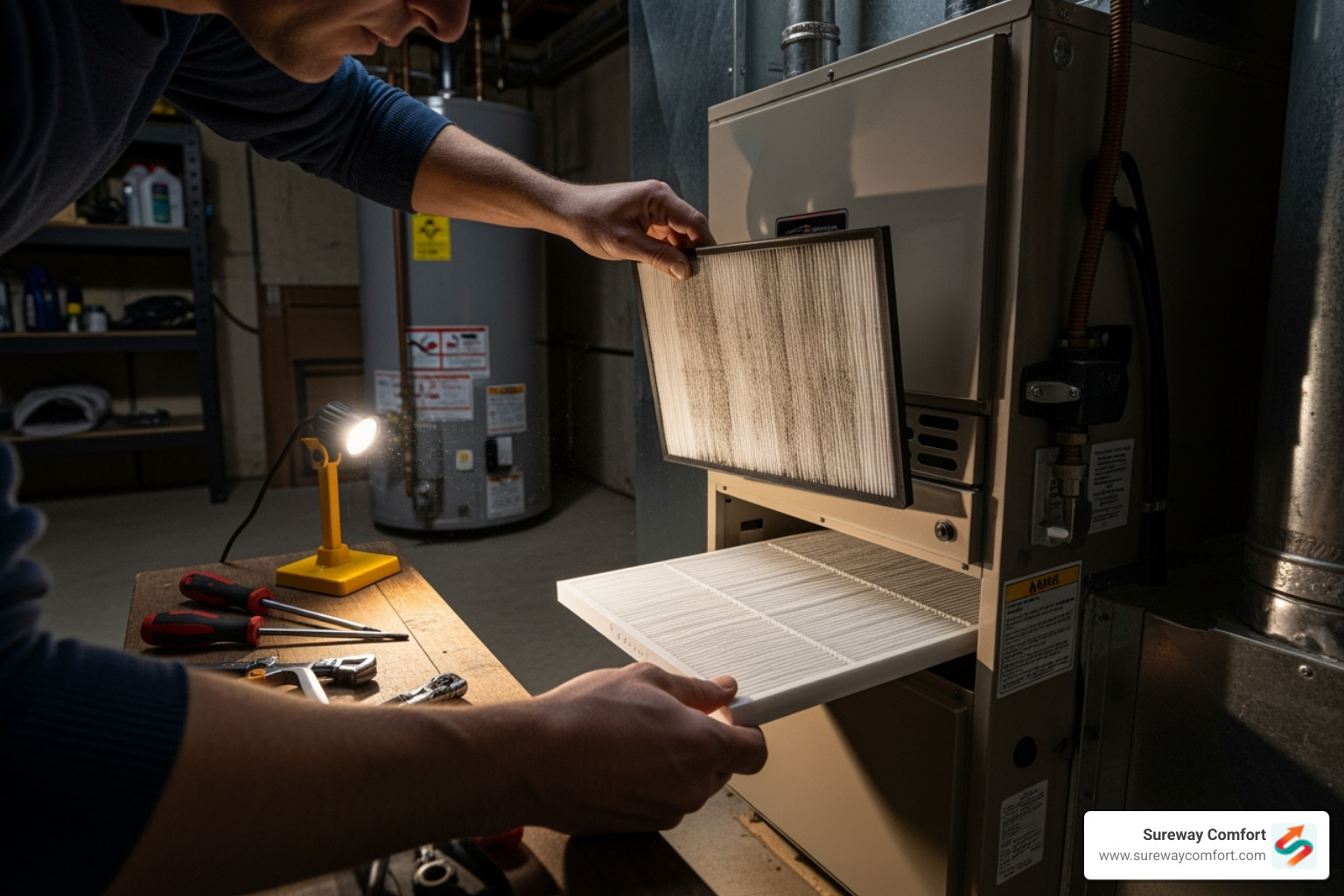 homeowner changing furnace filter - furnace repair canonsburg pa homeowner changing furnace filter - furnace repair canonsburg pa