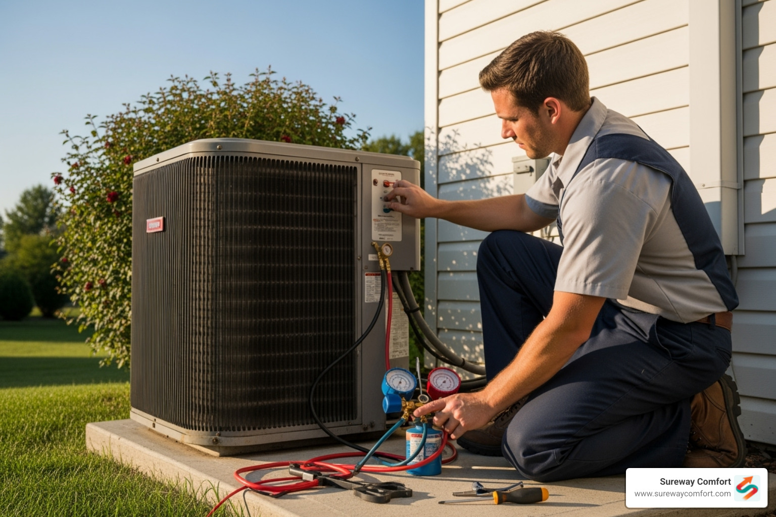 The Easiest Way to Check Your AC System Pressure