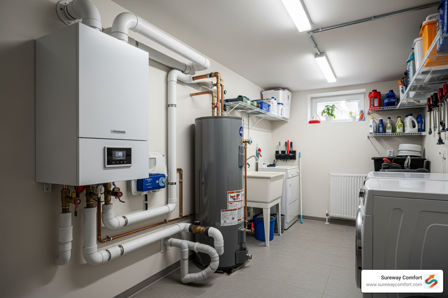 Modern, compact high-efficiency boiler mounted on a wall - high-efficiency boiler installation bridgeville pa Modern, compact high-efficiency boiler mounted on a wall - high-efficiency boiler installation bridgeville pa