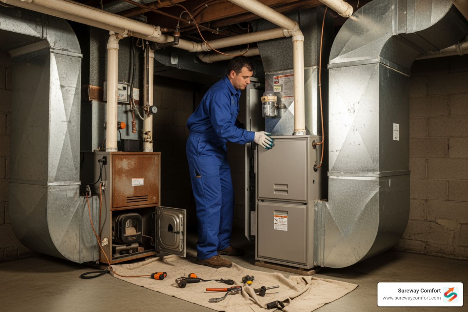 Same-Day Furnace Replacement: When Your Mt. Lebanon Home Can't Wait