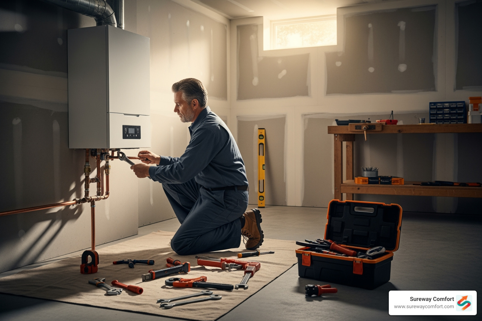 boiler installation in brookline pa