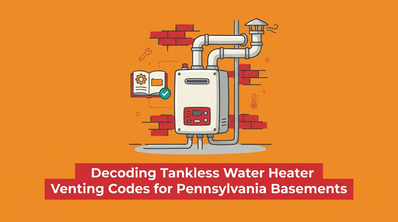 Decoding Tankless Water Heater Venting Codes for Pennsylvania Basements