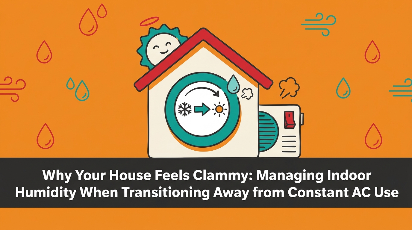 Managing Indoor Humidity When Transitioning Away from Constant AC Use