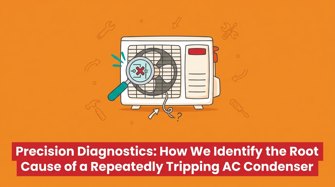 How We Identify the Root Cause of a Repeatedly Tripping AC Condenser