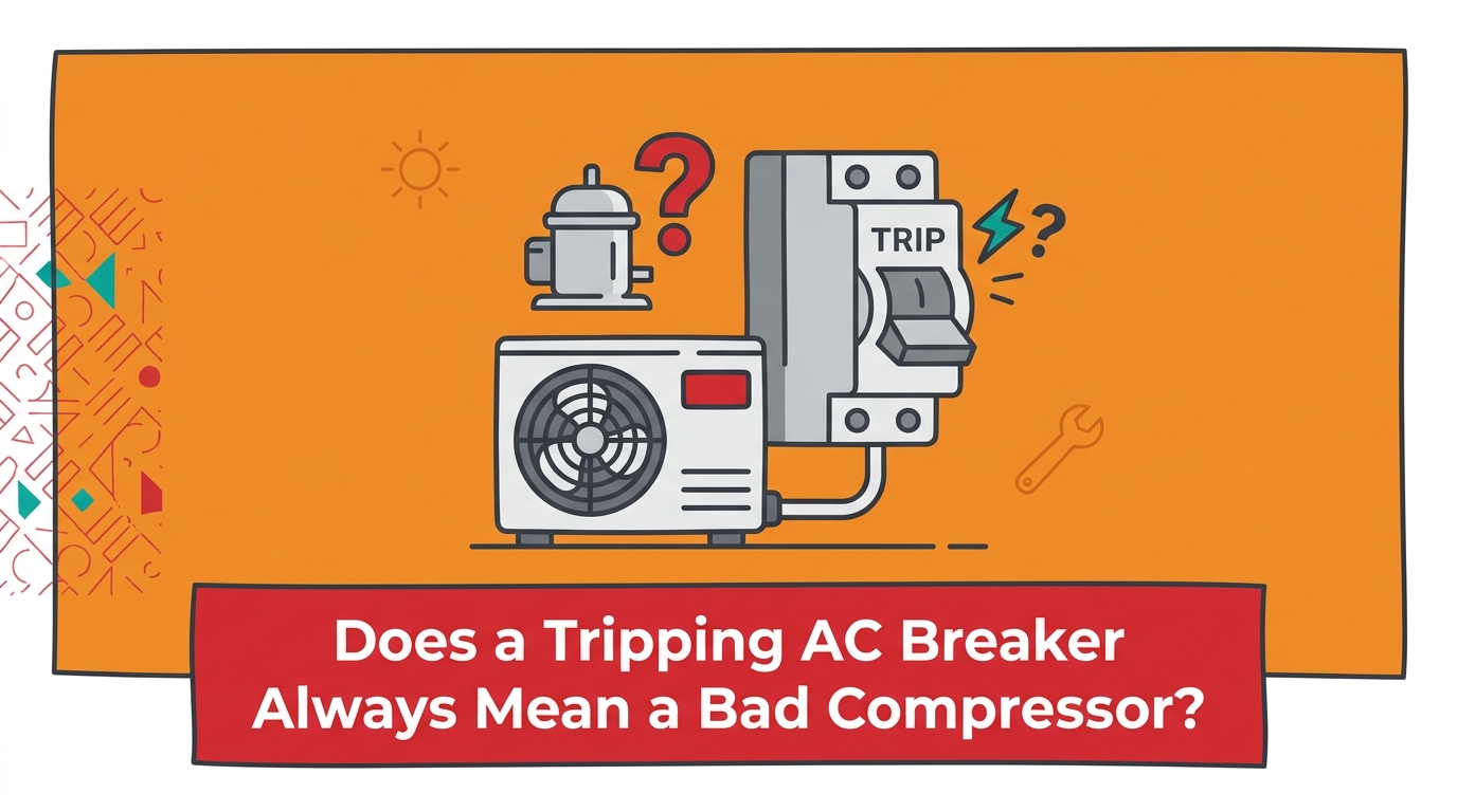 Does a Tripping AC Breaker Always Mean a Bad Compressor?