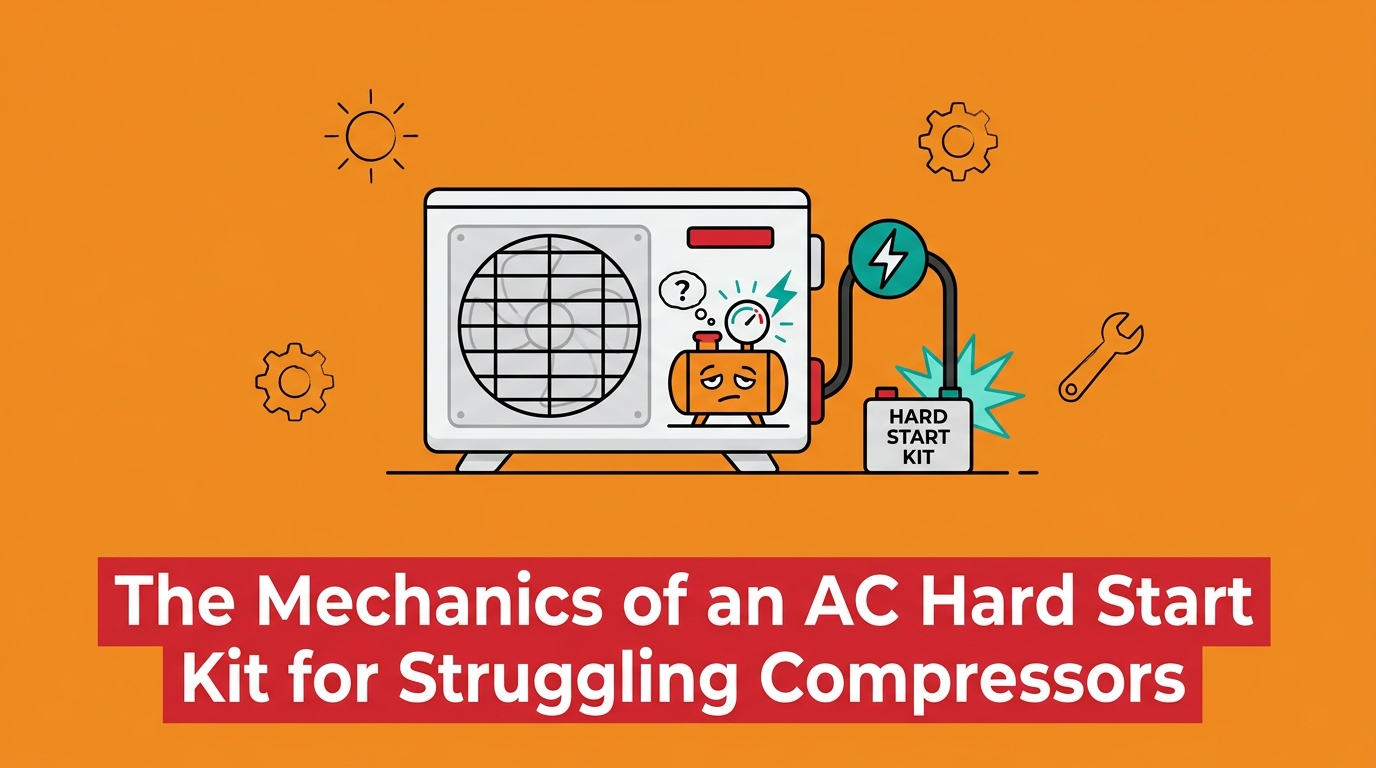 The Mechanics of an AC Hard Start Kit for Struggling Compressors
