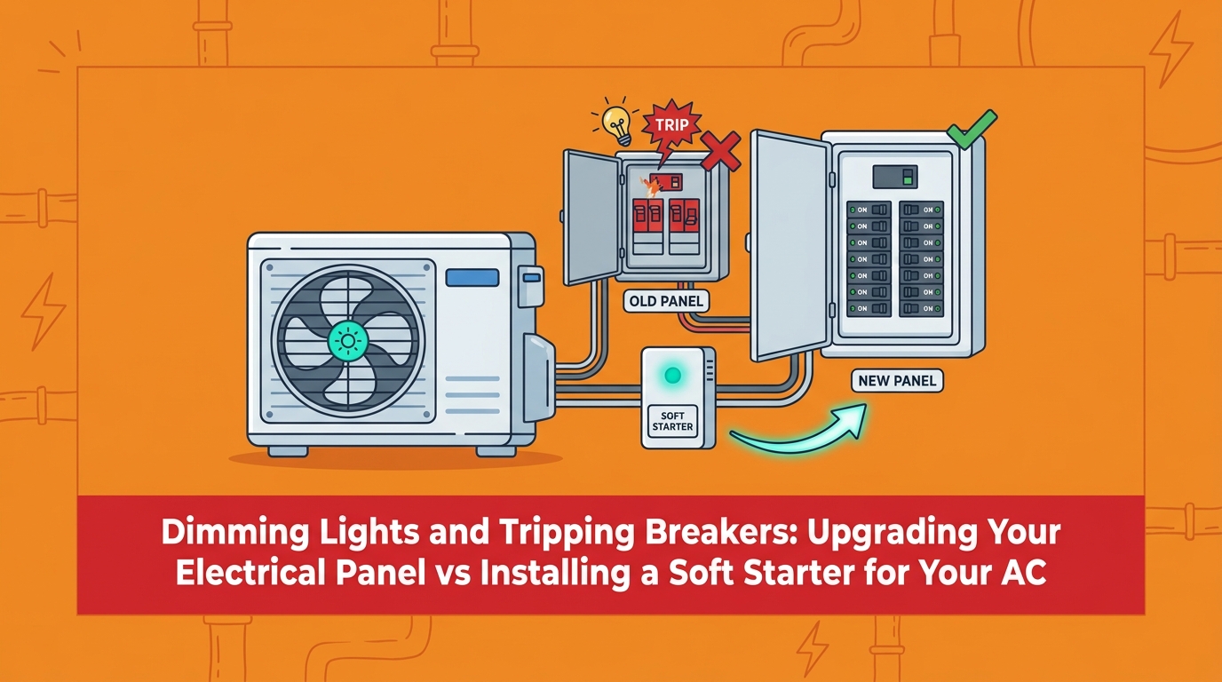 Upgrading Your Electrical Panel vs Installing a Soft Starter for Your AC