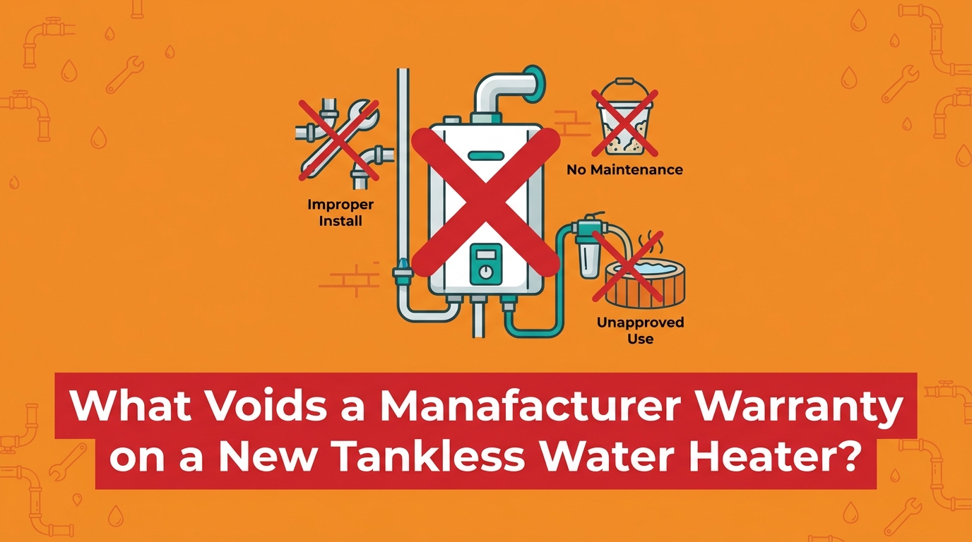 What Voids a Manufacturer Warranty on a New Tankless Water Heater?
