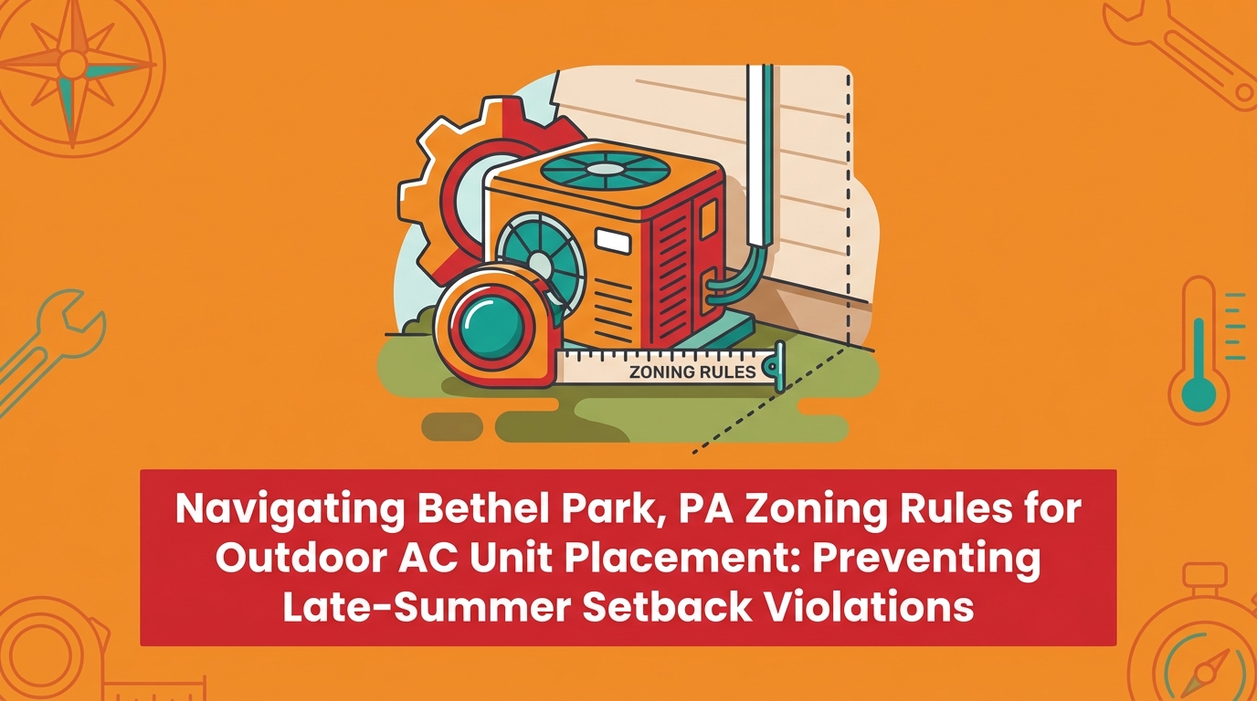 Navigating Bethel Park Zoning Rules for Outdoor AC Unit Placement