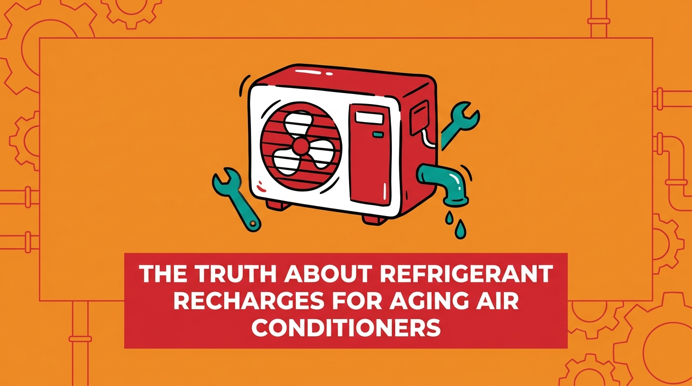 The Truth About Refrigerant Recharges for Aging Air Conditioners