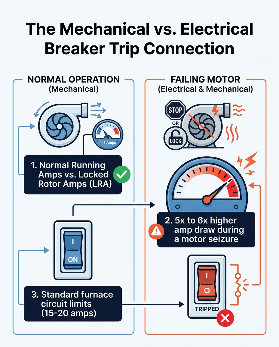 The Mechanical vs. Electrical Breaker Trip Connection