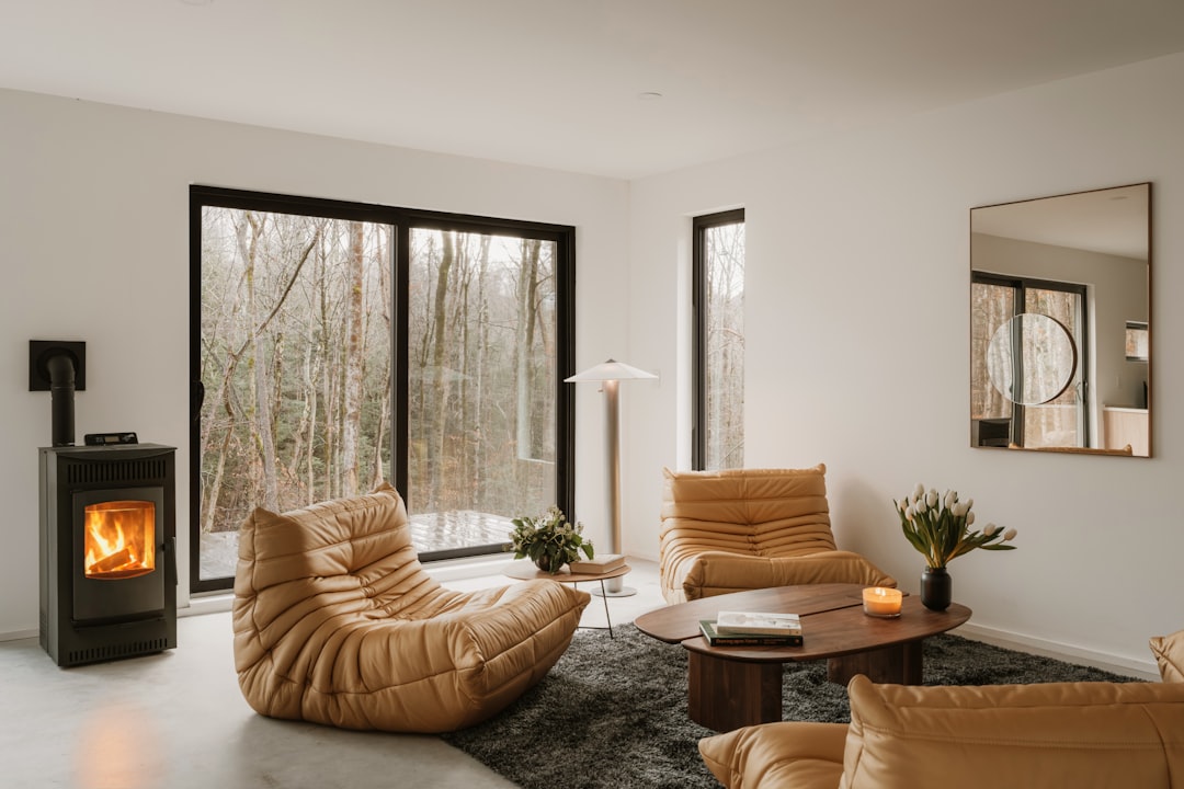 cozy living room with winter view - boiler repair deals in brookline, pa cozy living room with winter view - boiler repair deals in brookline, pa