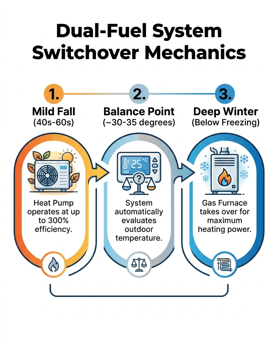 Dual-Fuel System Switchover Mechanics