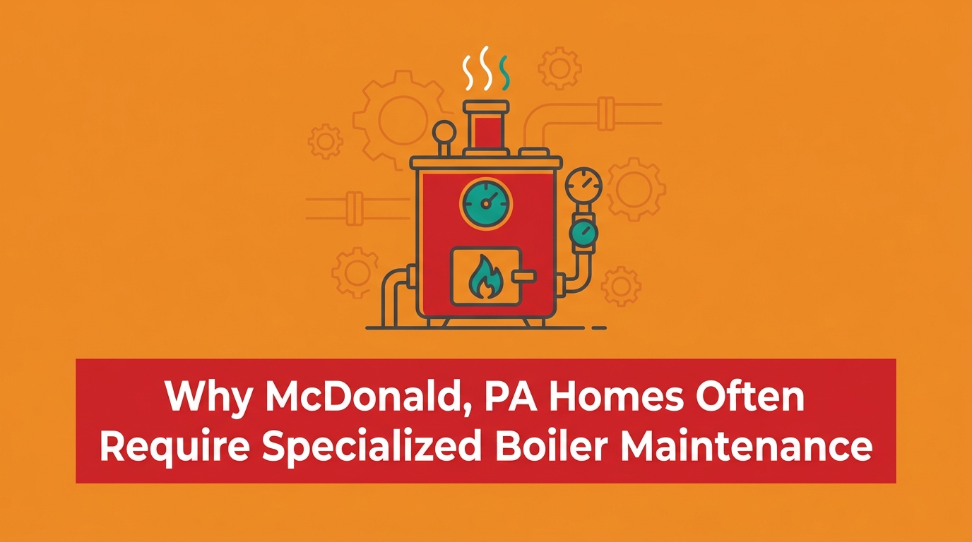 Why McDonald PA Homes Often Require Specialized Boiler Maintenance