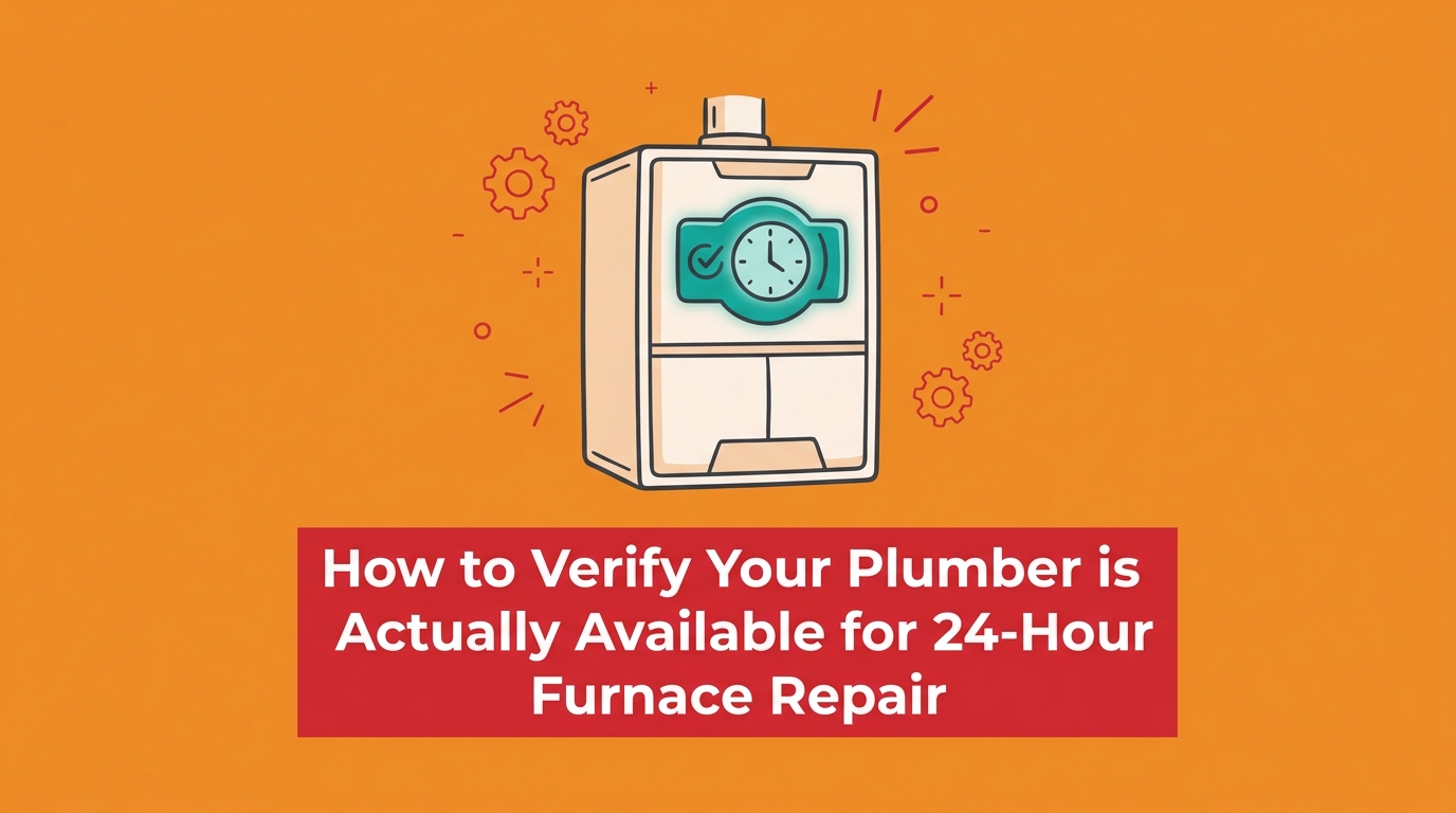 How to Verify Your Plumber is Actually Available for 24-Hour Furnace Repair