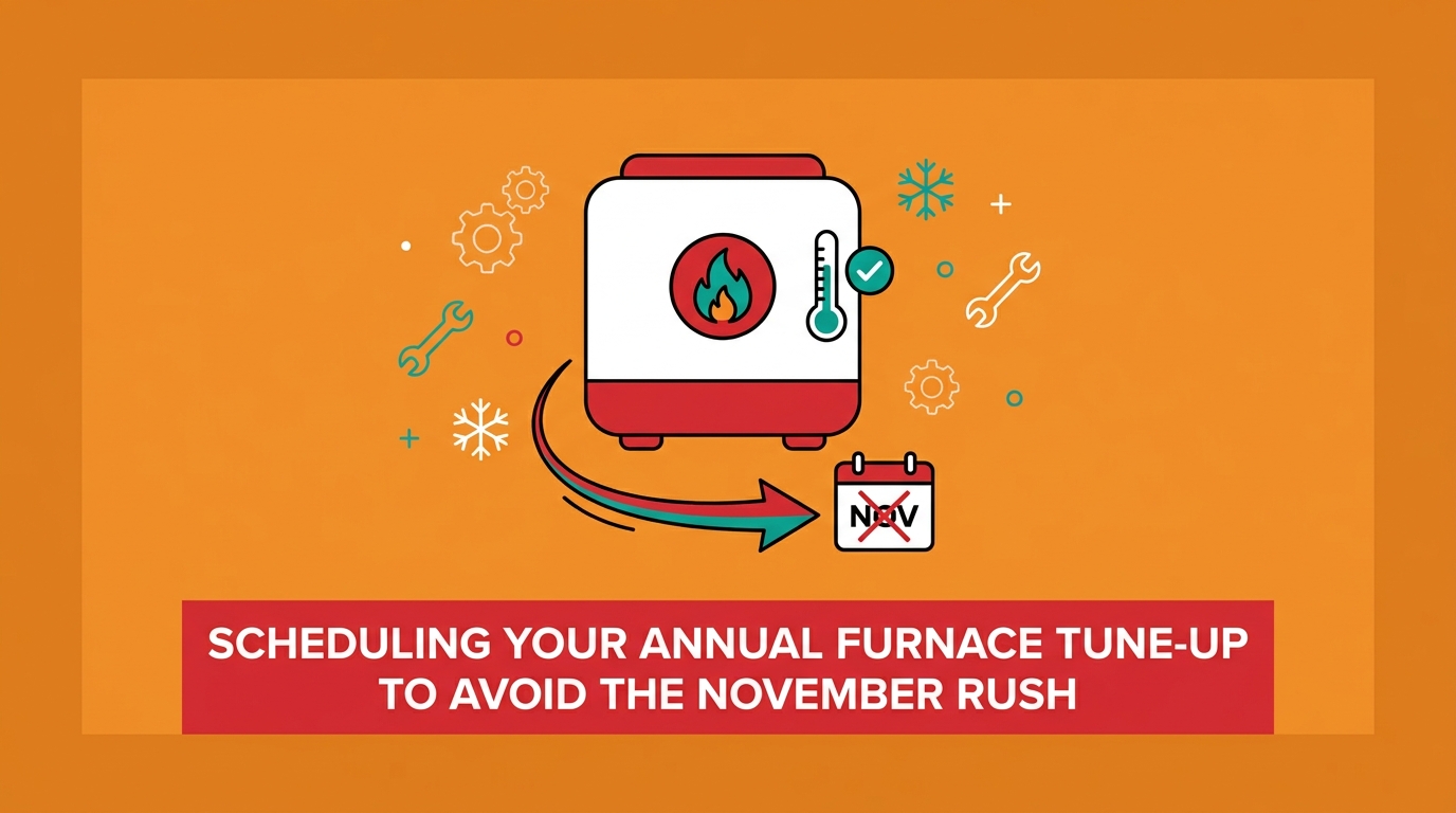 Scheduling Your Annual Furnace Tune-Up to Avoid the November Rush