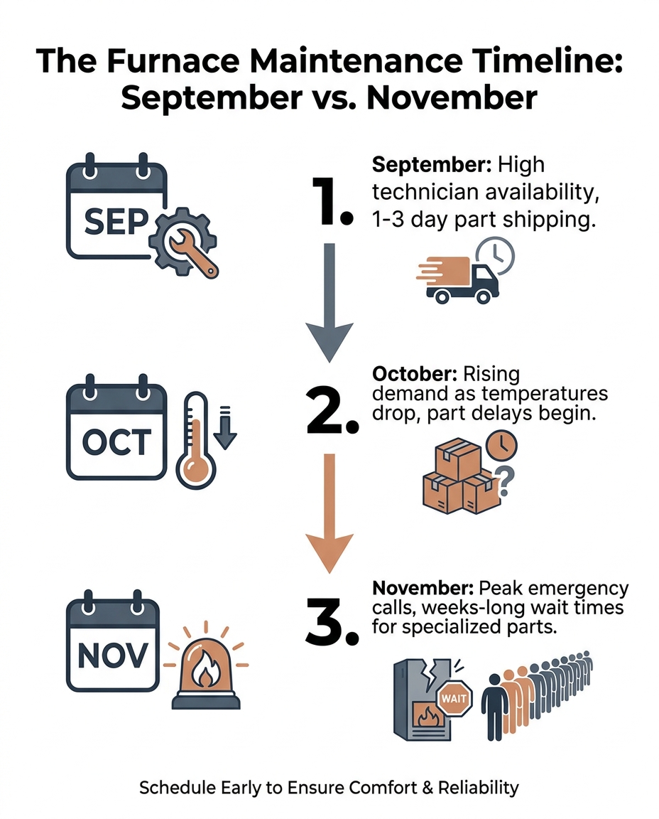 The Furnace Maintenance Timeline: September vs. November