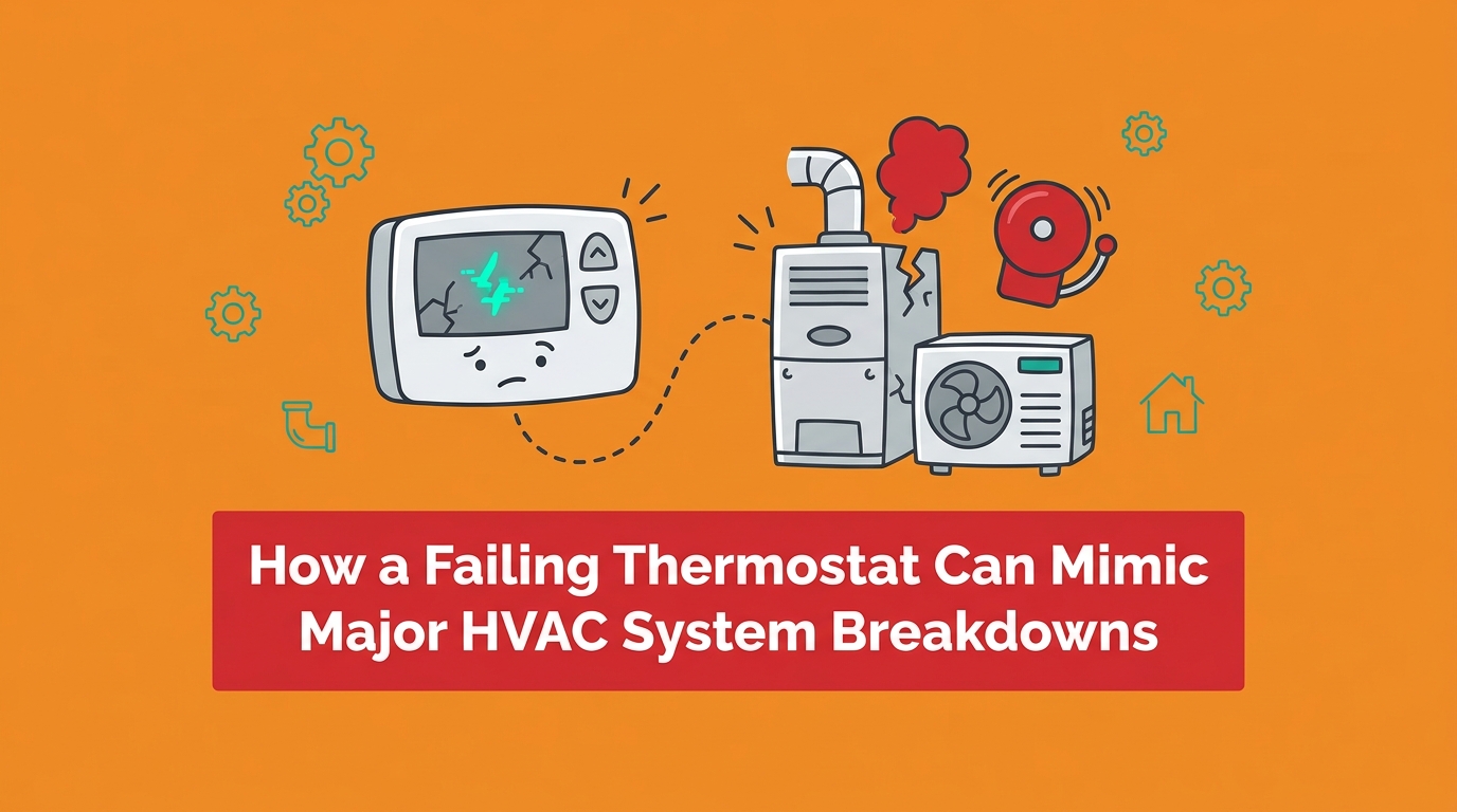 How a Failing Thermostat Can Mimic Major HVAC System Breakdowns