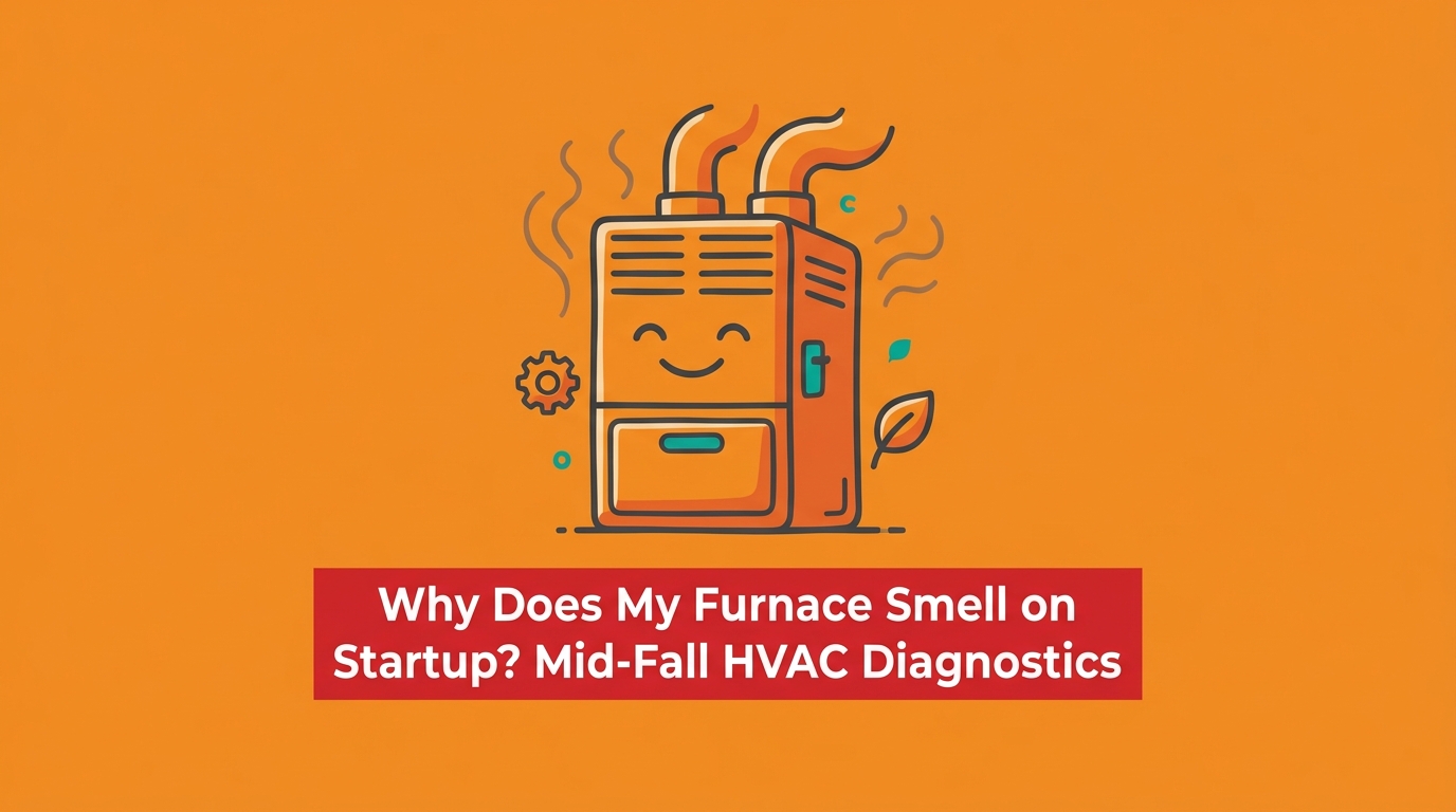 Why Does My Furnace Smell on Startup? Mid-Fall HVAC Diagnostics