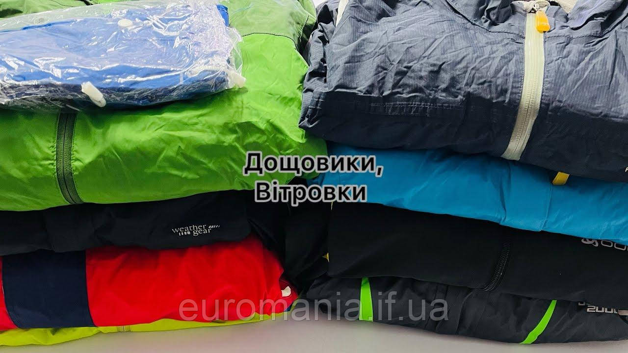 Вітровки та дощовики секонд-хенд мікс 1 сорт від 10 кг — фото 3