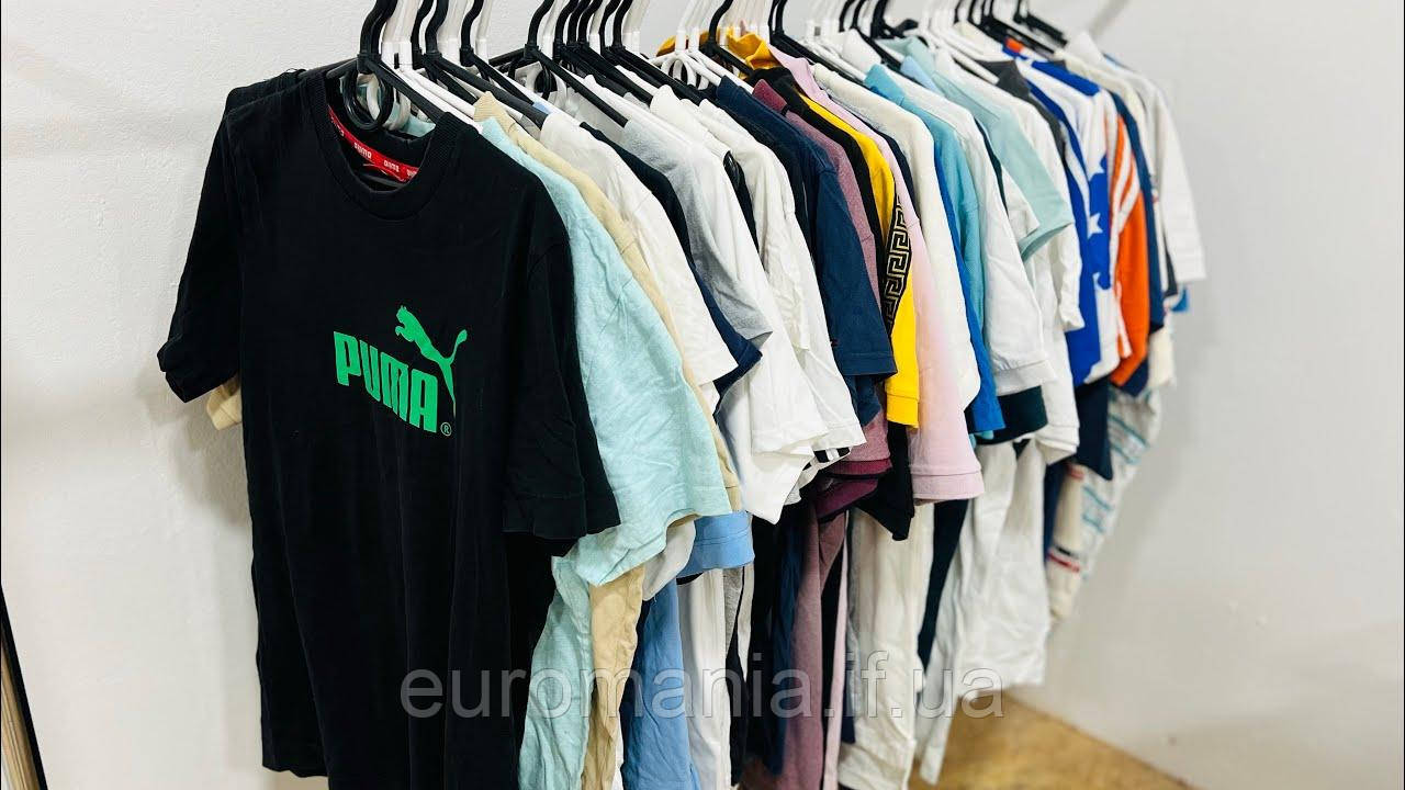 Футболки брендові секонд-хенд оригінал мікс від 10 кг — фото 4