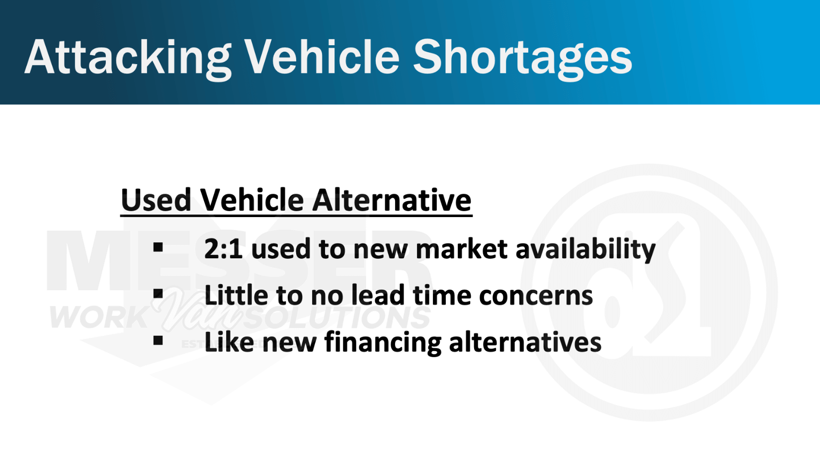Adrian5-Attacking Vehicle Shortages