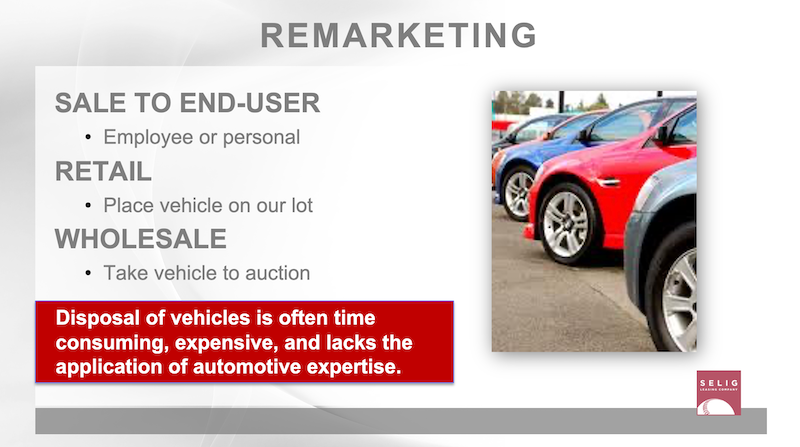 Remarketing old vehicles