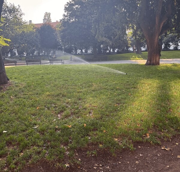 Praha 2: chytrá závlaha CleverGreen