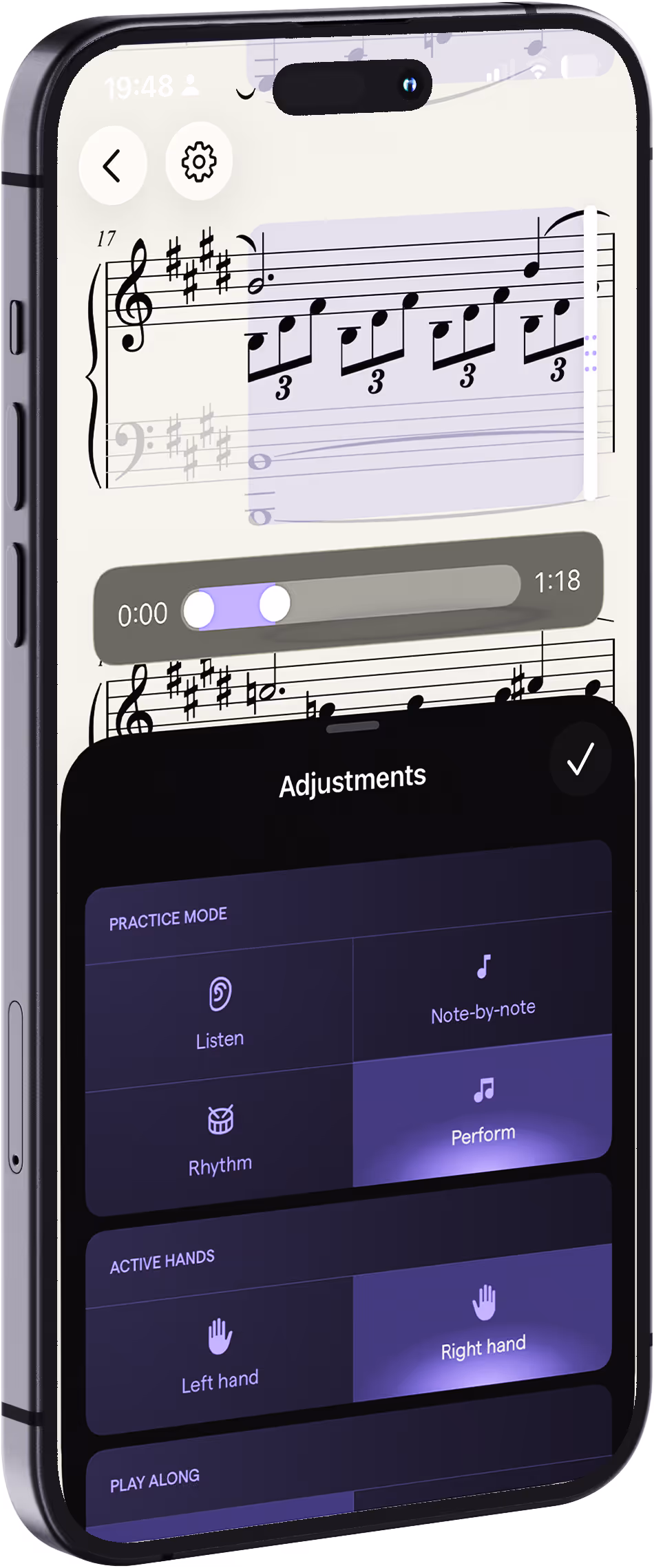 piano practice app - clefer - piano app