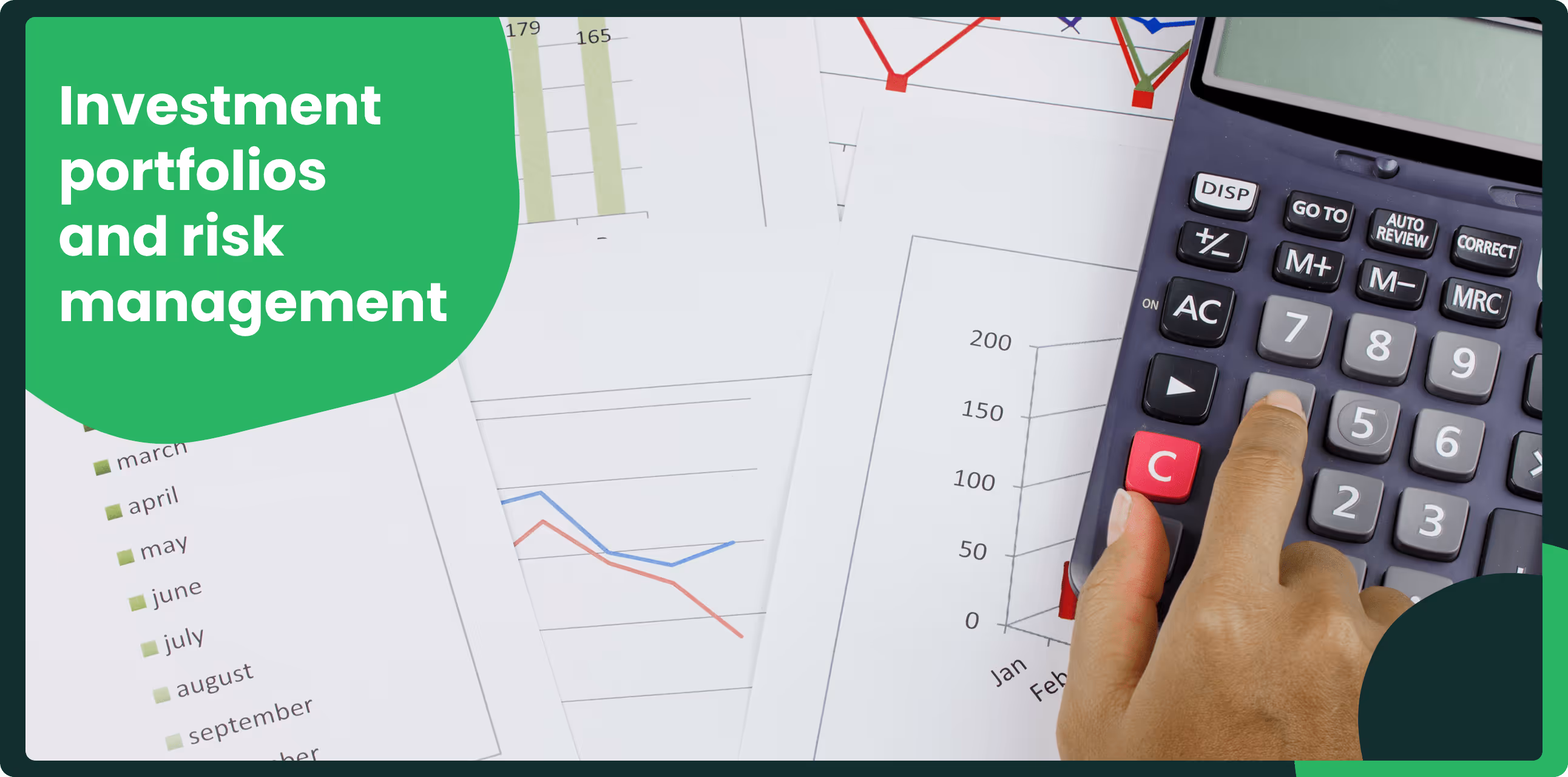 Investment portfolios and risk management