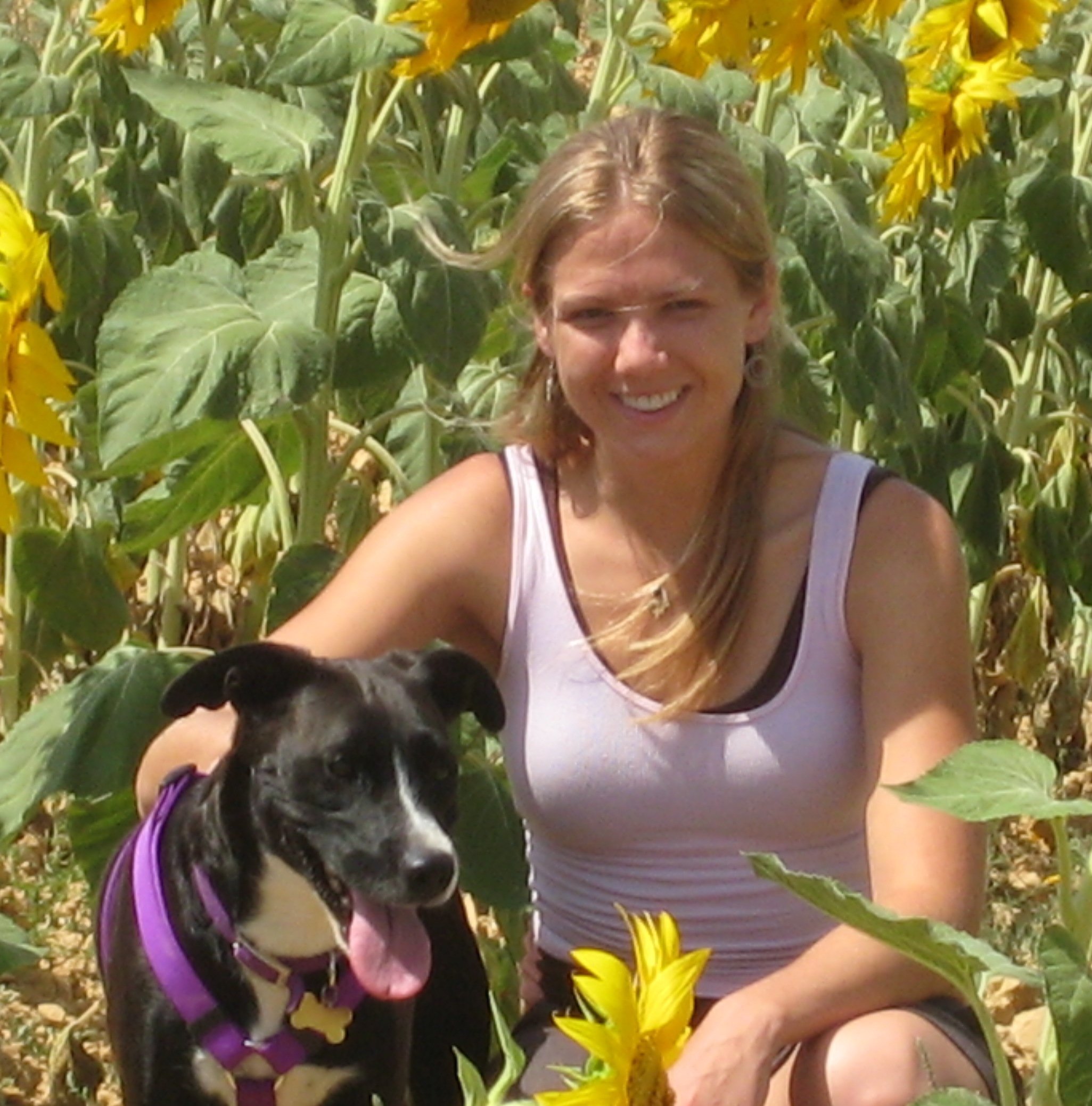 Linda Goodman and Skyler (circa 2007)