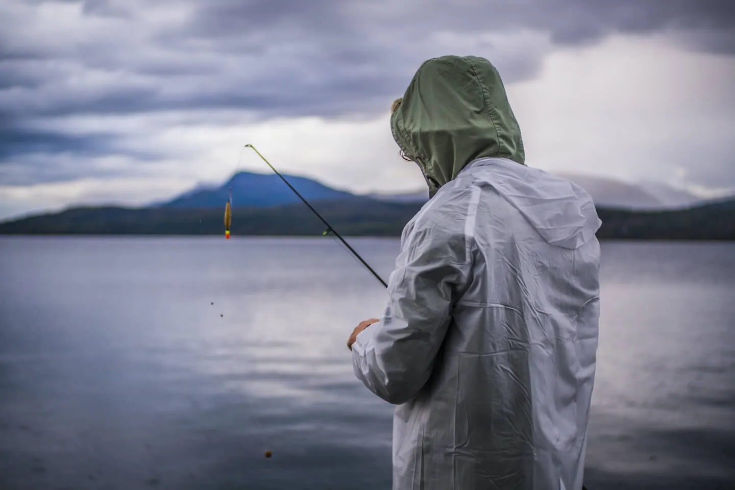 Man fishing