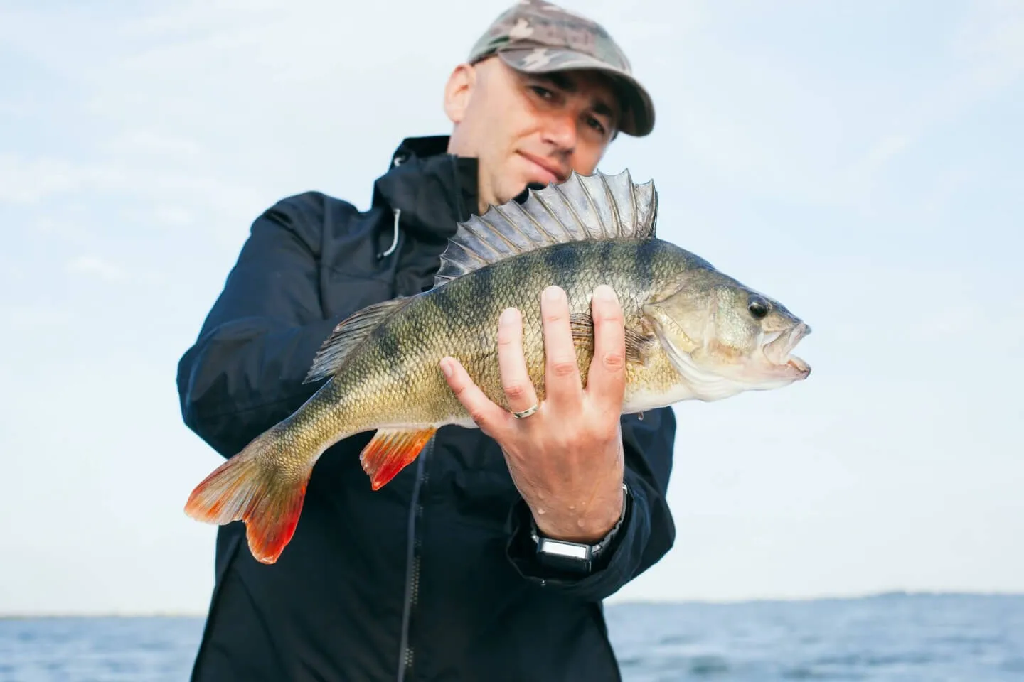 Man fishing