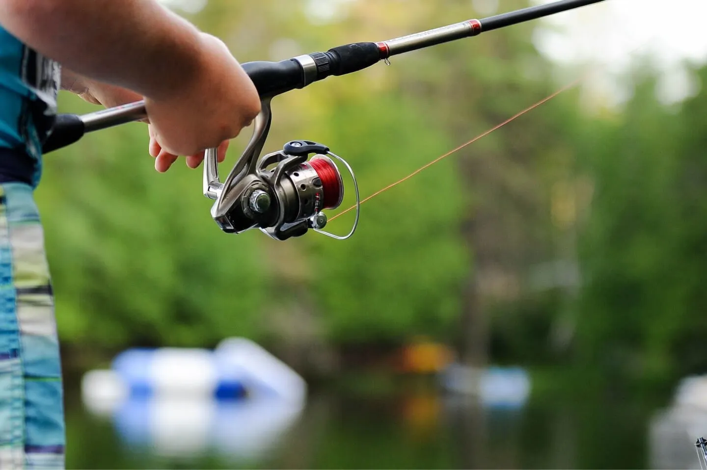 Man fishing