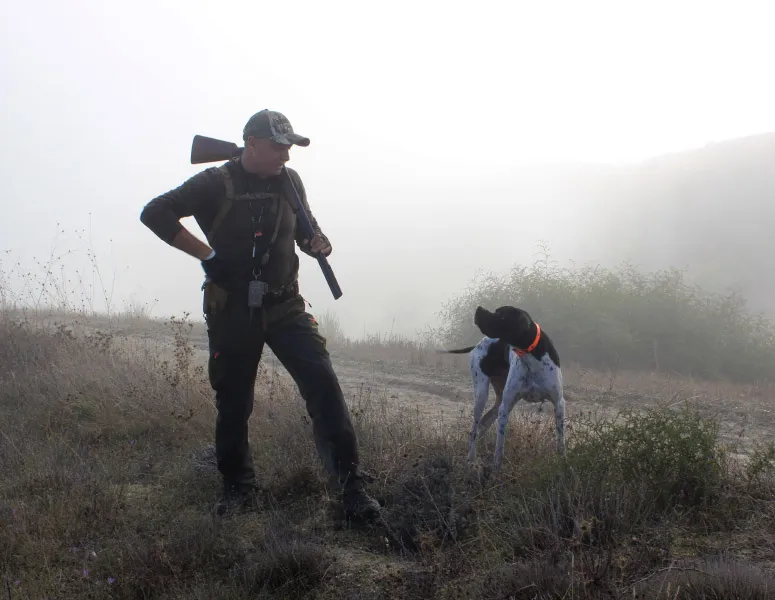 Man hunts