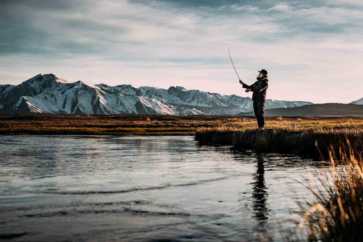 Man fishing