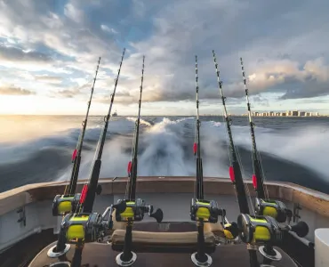 Man fishing