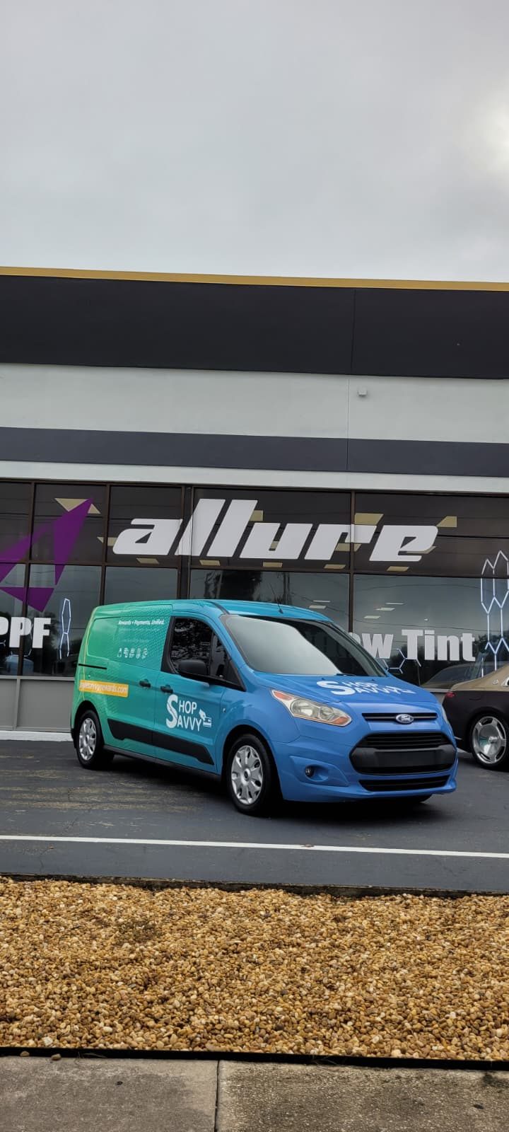 ShopSavvy commercial van wrap