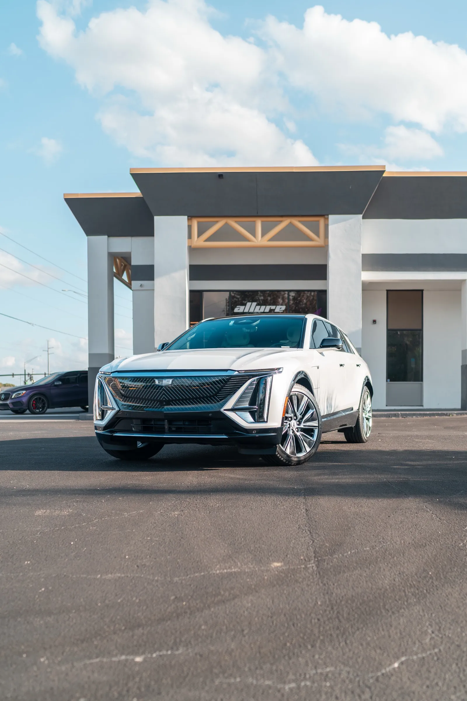 Cadillac Lyriq with a deep-gloss ceramic coating, Fern Park FL