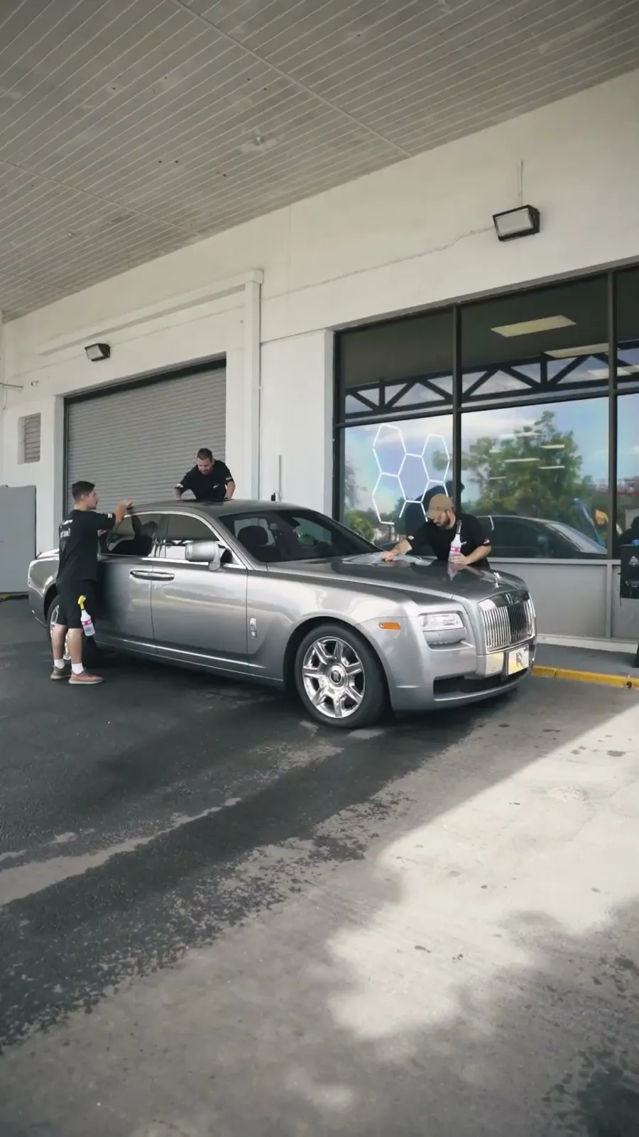 Rolls-Royce color-change wrap at Allure Auto Spa, Winter Park FL