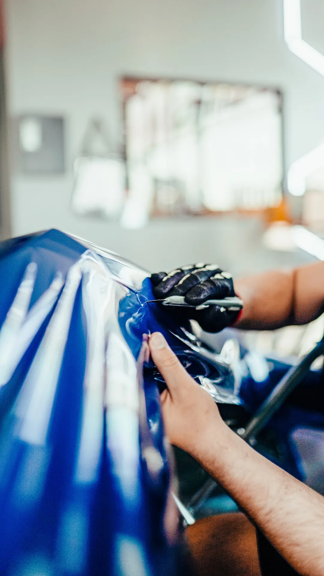 Color-change car wrap by Allure Auto Spa