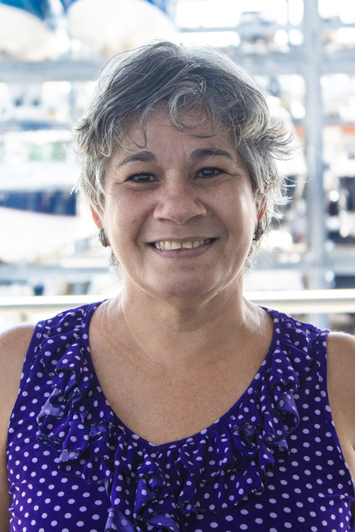 Portrait of Daisy Martin, Housekeeping at Shake-A-Leg Miami — adaptive water sports nonprofit