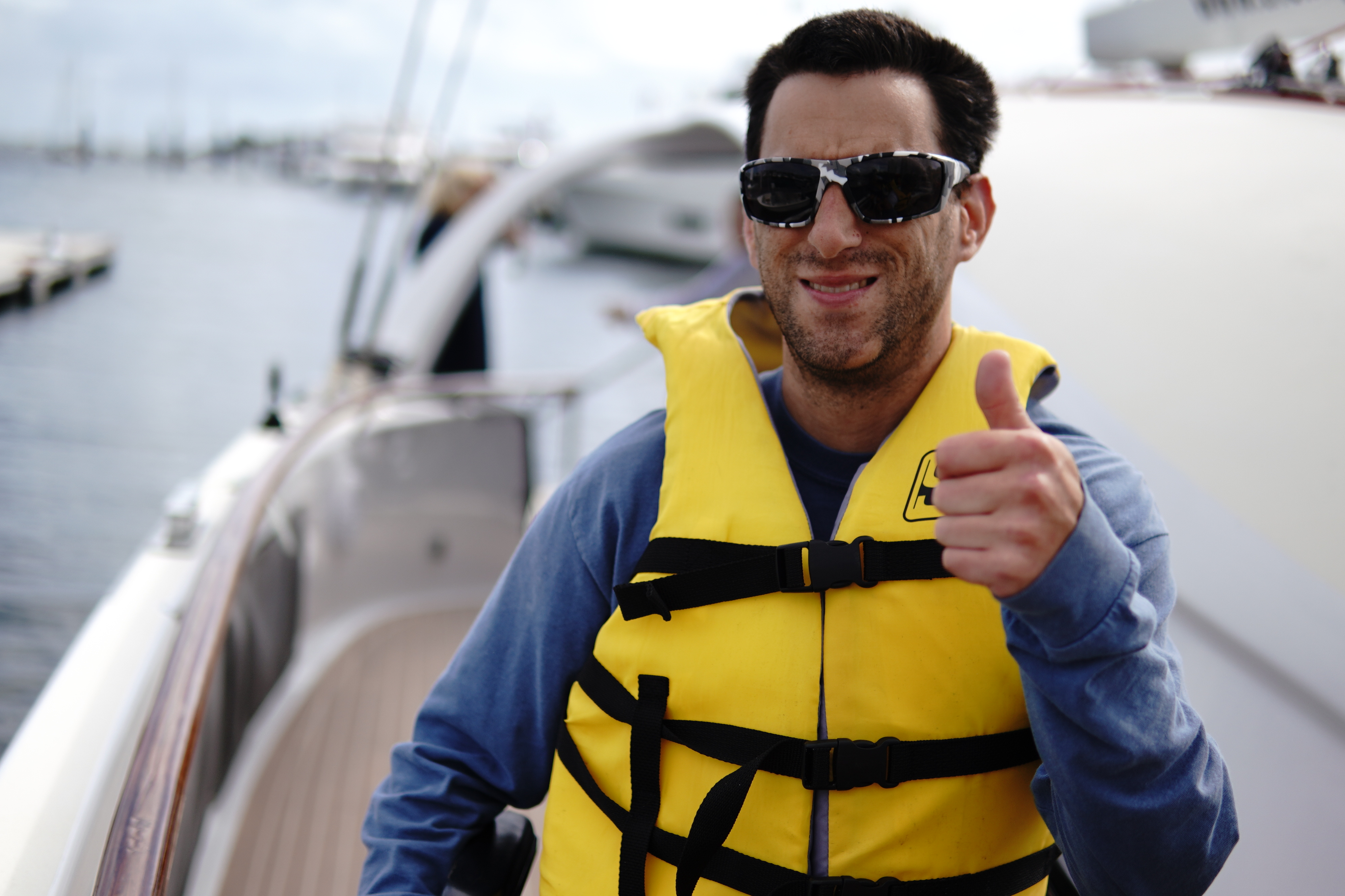 Young adults with disabilities enjoying water sports at Shake-A-Leg Miami