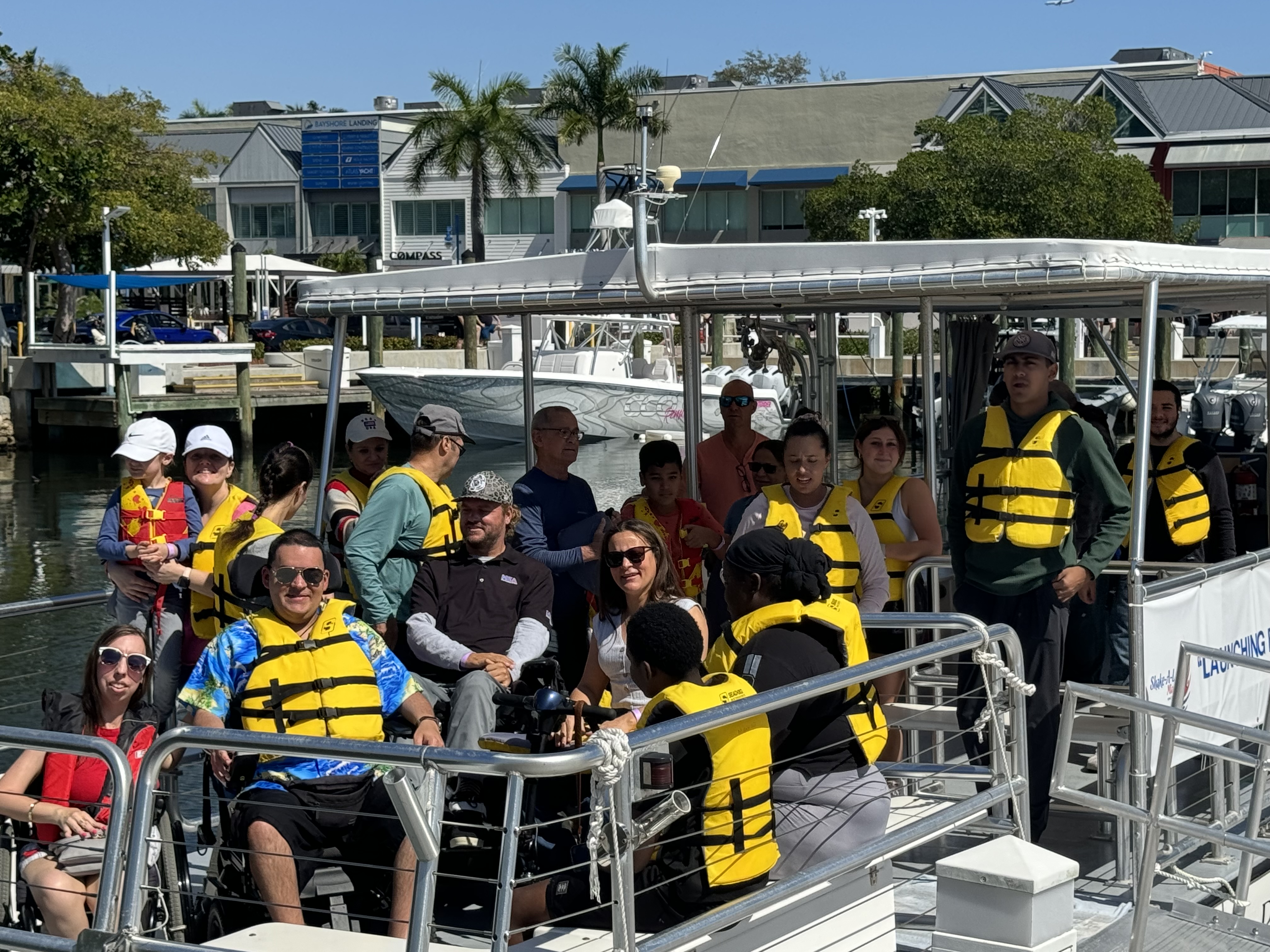 Sunday Funday community gathering at Shake-A-Leg Miami in Coconut Grove
