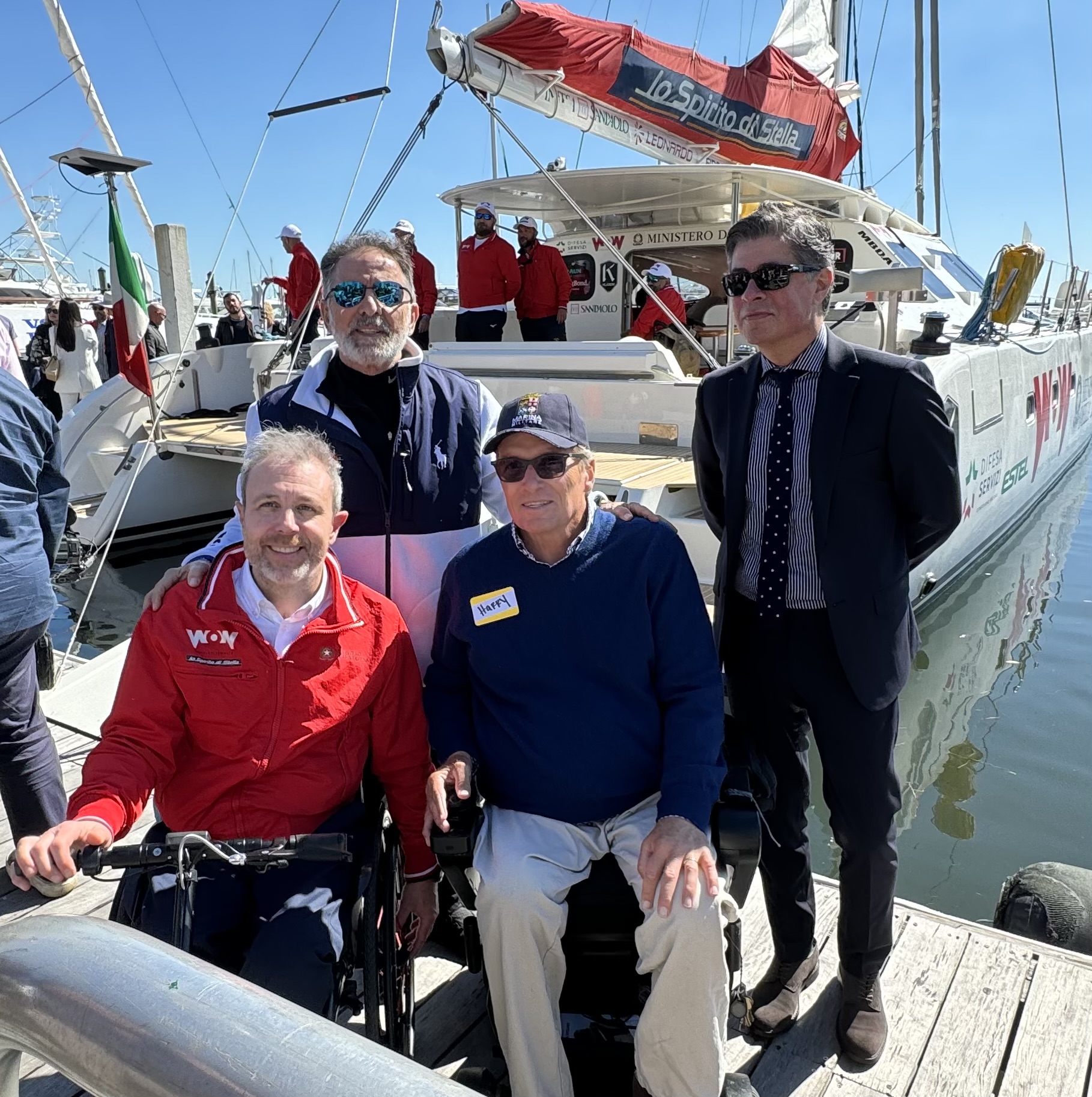 Happy New Year from Harry and The SALM! — story of impact at Shake-A-Leg Miami adaptive water sports nonprofit