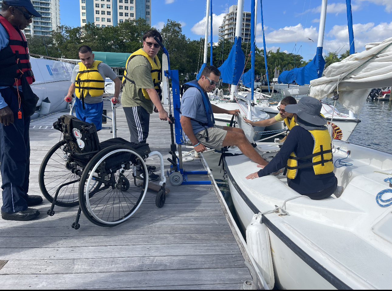 Marine and Hospitality Vocational Program — story of impact at Shake-A-Leg Miami adaptive water sports nonprofit